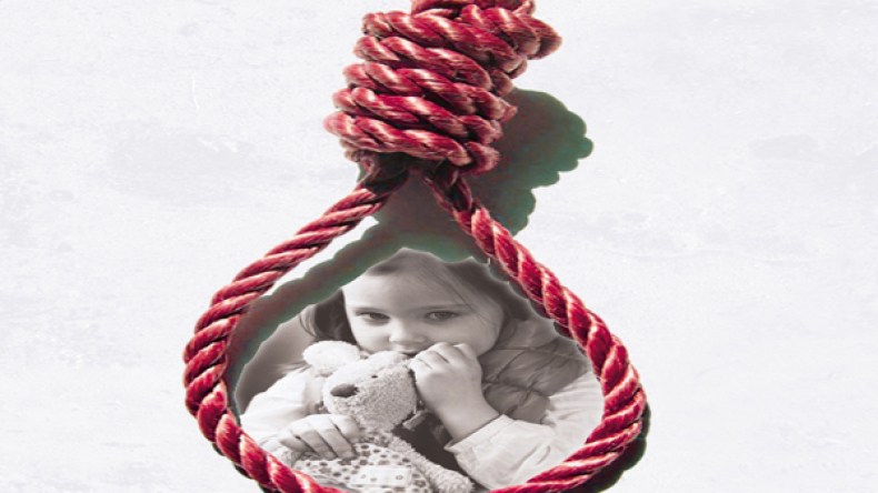 حبل المشنقة حفاظا على حياة البراءة