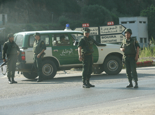 A back up cell dismantled east of Algiers