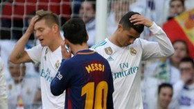 برشلونة يُهين الريال بثلاثية في “بيرنابيو”