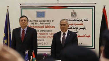 Barroso appelle à une reprise des pourparlers israélo-palestiniens
