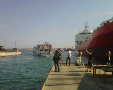 Flottille de la liberté : un bateau américain quitte la Grèce pour Ghaza