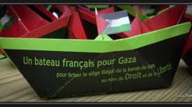 Un bateau français fera partie de la flottille pour Ghaza