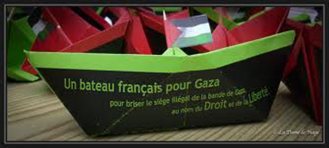 Un bateau français fera partie de la flottille pour Ghaza