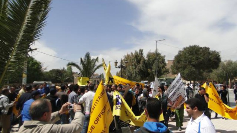 مسيرة رافضة للرئاسيات بباتنة