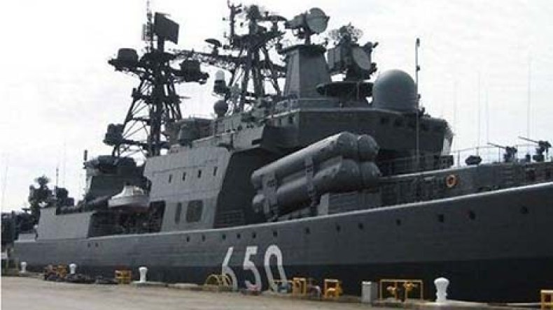 سفينة روسية محملة بالاسلحة ترسو بمرفأ طرطوس السوري