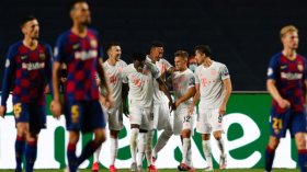 الألمان أهانوا ميسي وبرشلونة بالثمانية في زمن كورونا