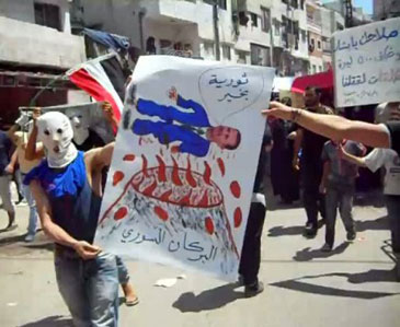 Syrie : un demi-million de manifestants à Hama