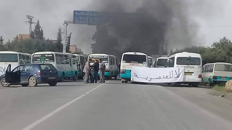 ناقلون خواص يقطعون طريق بجاية العاصمة