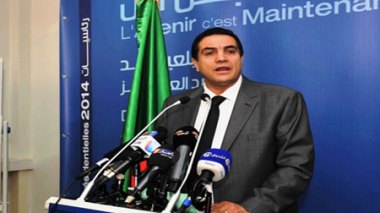 Abdelaziz Belaïd vote à Alger