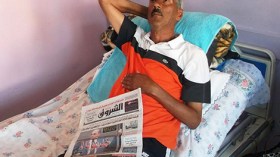 الممثل بلقدور قدور يدخل المستشفى بعد سقوطه في بيته القصديري