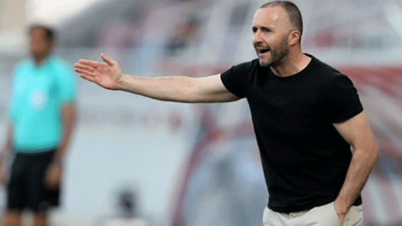 عين المدرب بلماضي على الثنائية