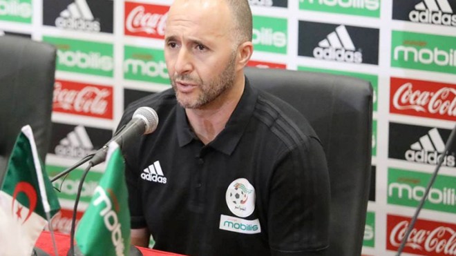 بلماضي: على اللاعبين كسر عقدة عدم الفوز خارج الجزائر