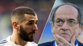 بن زيمة يردّ ساخرا على رئيس اتحاد الكرة الفرنسي