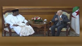 بن صالح يستقبل وزير خارجية مالي