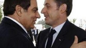 بن  علي  طلب  دعم  ساركوزي  وغادر  البلاد  بحماية  سعودية  وفرنسية