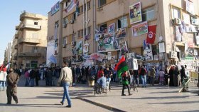 اول محاكمة ل41 من انصار القذافي في بنغازي