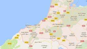 هزة أرضية بقوة 4.3 درجات تضرب تيموشنت