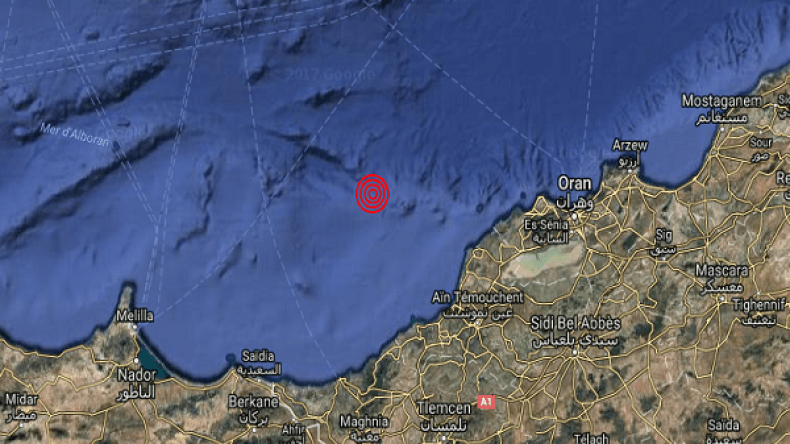 هزة أرضية بقوة 3.5 درجات ببني صاف