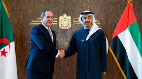 وزير خارجية الإمارات الاثنين بالجزائر لبحث الأزمة الليبية