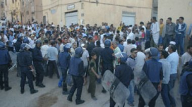 Algeria southern town: masked men arrested red-handed