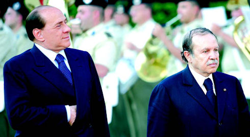 Italian Premier Silvio Berluconi postpones his visit to Algeria
