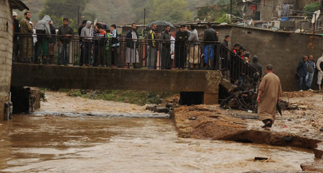Les inondations inquiètent les habitants des bidonvilles