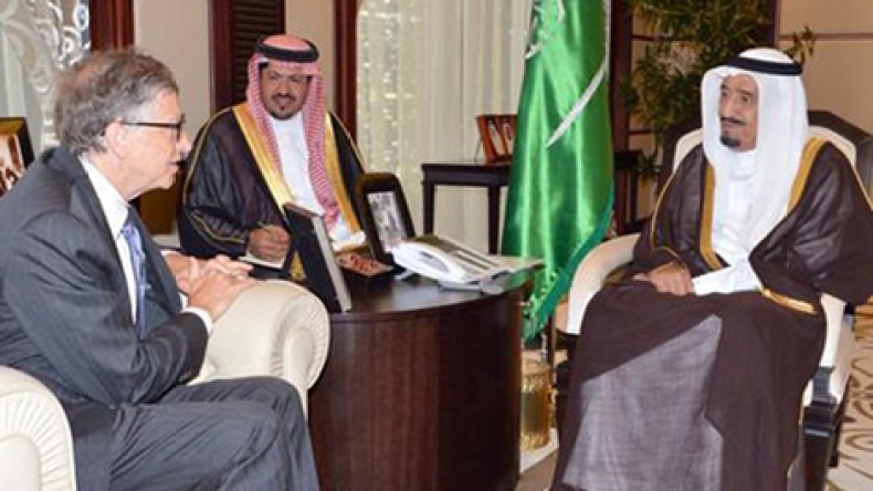وزير الدفاع السعودي يستقبل مؤسس “مايكروسوفت”