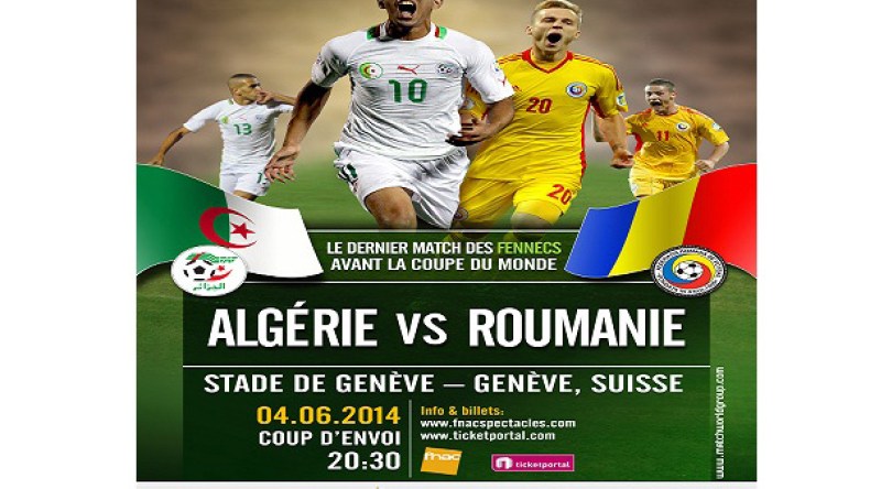 الشروع في بيع تذاكر المباراة الودية بين الجزائر ورومانيا