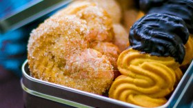 بسكويت بالسكر والشكولاطة