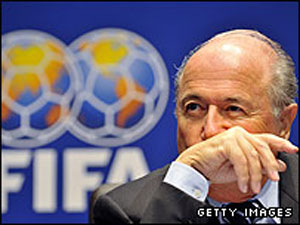 Fifa backs Blatter on quota plan