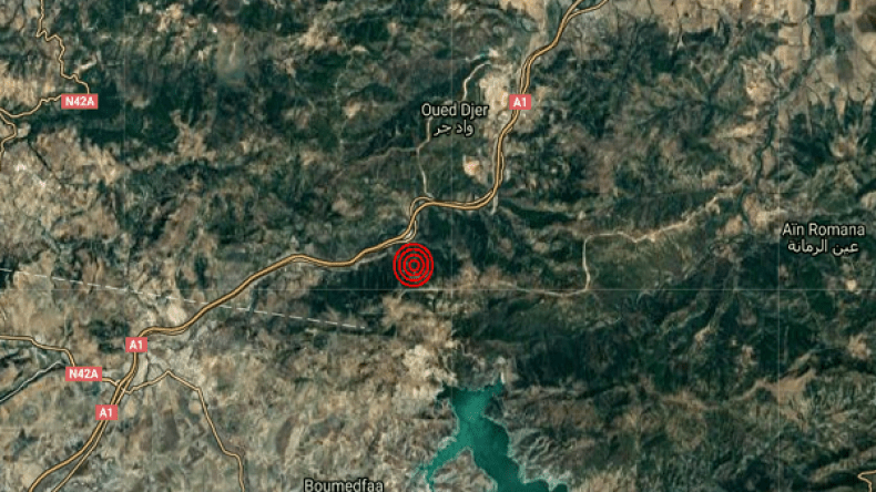 هزة ارتدادية بقوة 3.2 درجات بالبليدة