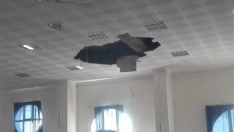 جرحى  إثر انهيار جزئي  لسقف مدرج بجامعة البليدة 1