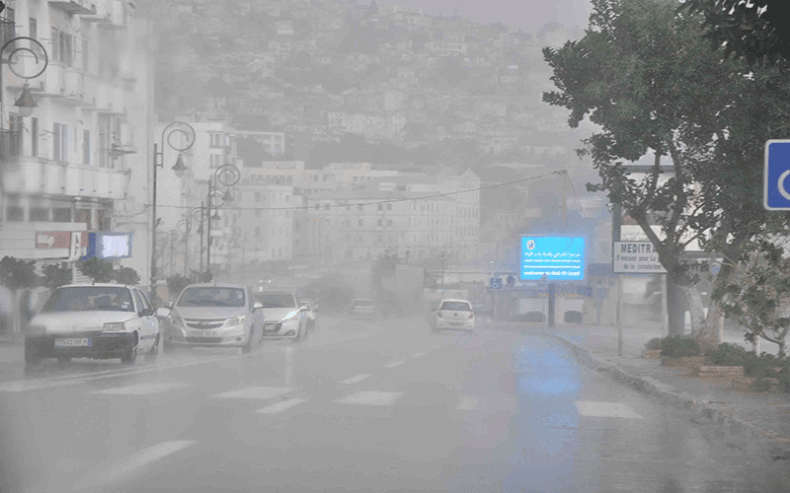 BMS: Pluies torrentielles attendues dans 17 wilayas