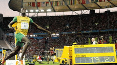 What a knight: Bolt blitzes his 200m record and says – I'd love to be Sir Usain