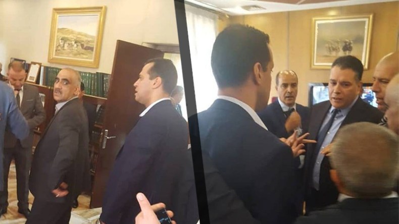 نواب الأفلان يحتجزون بوشارب في مكتبه بالبرلمان!