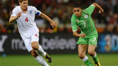 The rising star Ryad Boudebouz: â€œPlaying a World Cup match is an amazing experience and there is a real respect for Rabah Saadanâ€