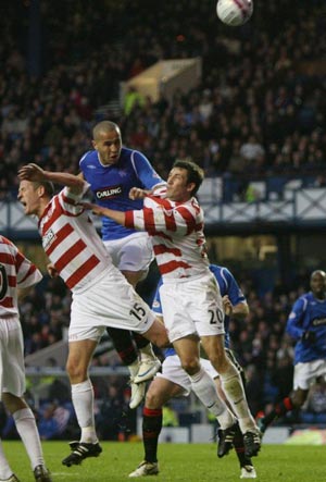 Madjid Bougherra is top of the stops as Algeria defender lands Rangers Player of the Year prize