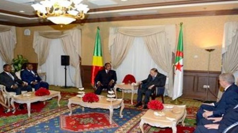 رئيس الجمهورية يستقبل الرئيس الكونغولي