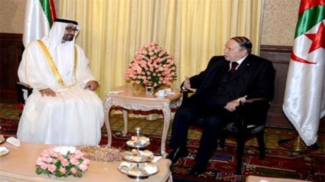 ولي عهد أبوظبي ينهي زيارة بروتوكلية للجزائر