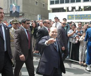 Algerian president defies terrorist threats
