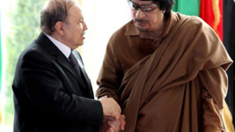 القذافي لم ولن يطلب اللجوء إلى الجزائر