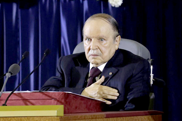 Bouteflika : “Pas d’élection présidentielle anticipée…”