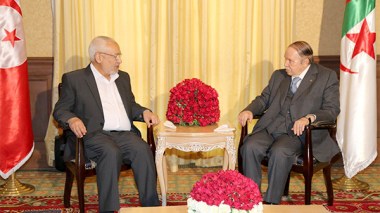 President Bouteflika Meets With Rached Ghannouchi