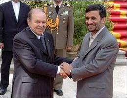 Le président Bouteflika en visite d'Etat de deux jours en Iran