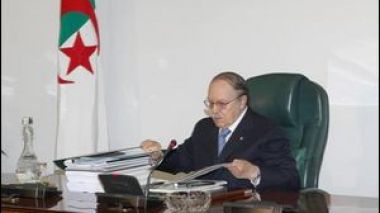 President Abdelaziz Bouteflika chaired an assessment meeting on water resources sector