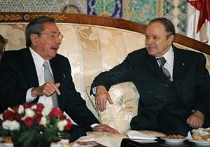 Bouteflika hosts Raul Castro