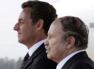 French President Sarkozy congratulates Bouteflika for his election victory