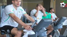حصة تدريبية لقديورة و لموشية و بوزيد و مصباح و إراحة البقية