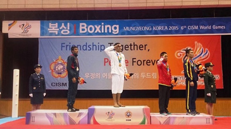 ذهبية وفضية وبرونزيتان حصيلة الجزائر الجديدة في الألعاب العسكرية