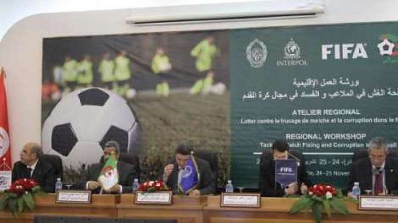 إفتتاح أشغال الورشة الجهوية لمكافحة الغش في المباريات والفساد الكروي